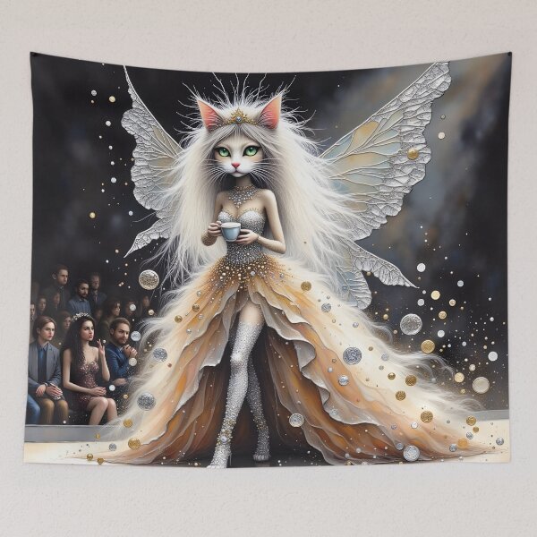 Item preview, Coffee Cat Fairy in the Fashion Show designed and sold by Angelandspot.
