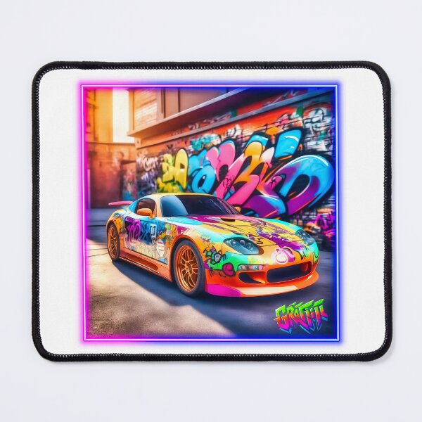 Item preview, Graffiti style pimped supercar designed and sold by Drone-tees.