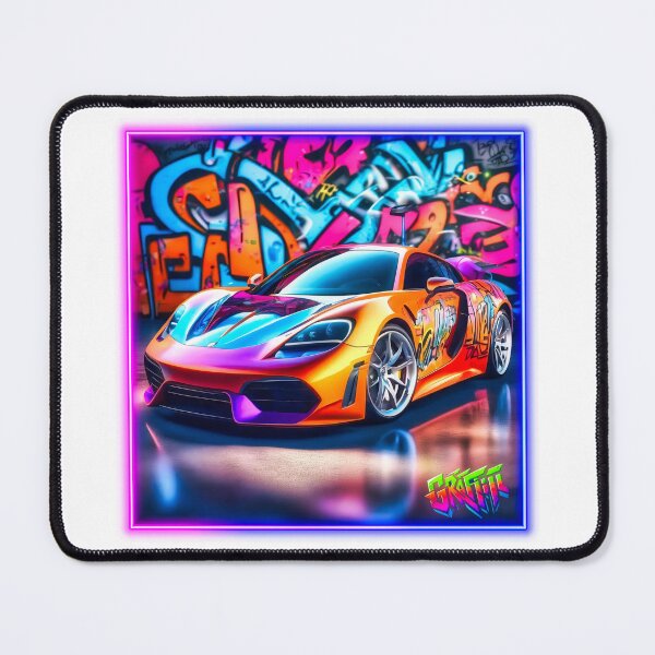 Item preview, Graffiti style pimped supercar designed and sold by Drone-tees.