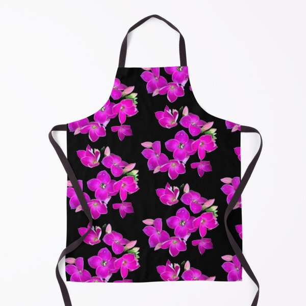 Item preview, Pink flowers black background designed and sold by Lauracolleen3.
