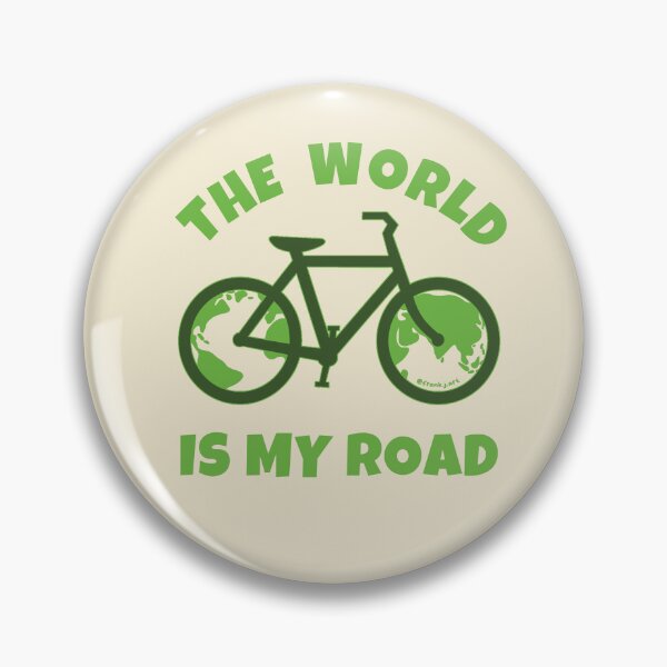 Item preview, Bike Quotes - The world is my road designed and sold by Frank J. Art.