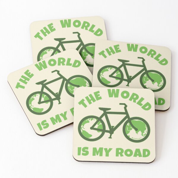 Item preview, Bike Quotes - The world is my road designed and sold by Frank J. Art.