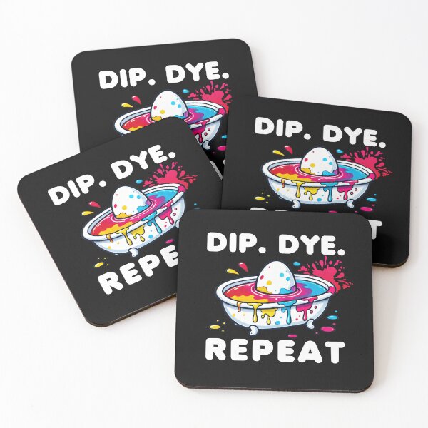 Item preview, Easter Egg Dye Funny - Dip Dye Repeat - Minimalist Animal Art designed and sold by BeaverFriends.