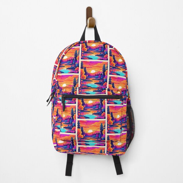 Item preview, Sunset Lake Fantasy Art designed and sold by Health And Fitness Posts e-Store.