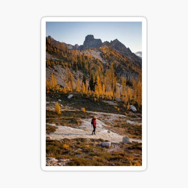 The Best Hike of the Fall Sticker