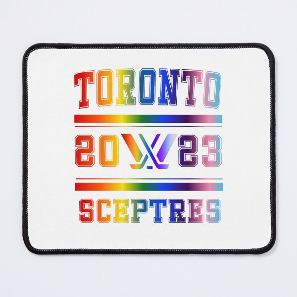 Item preview, Toronto Sceptres Pride Rainbow PWHL Vintage Logo designed and sold by coffeepolicy.