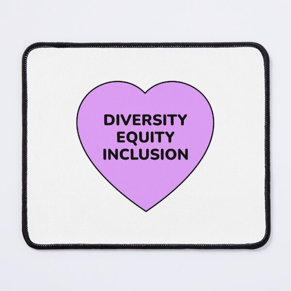 Item preview, Diversity Equity Inclusion - heart designed and sold by Inspirationmotivation.