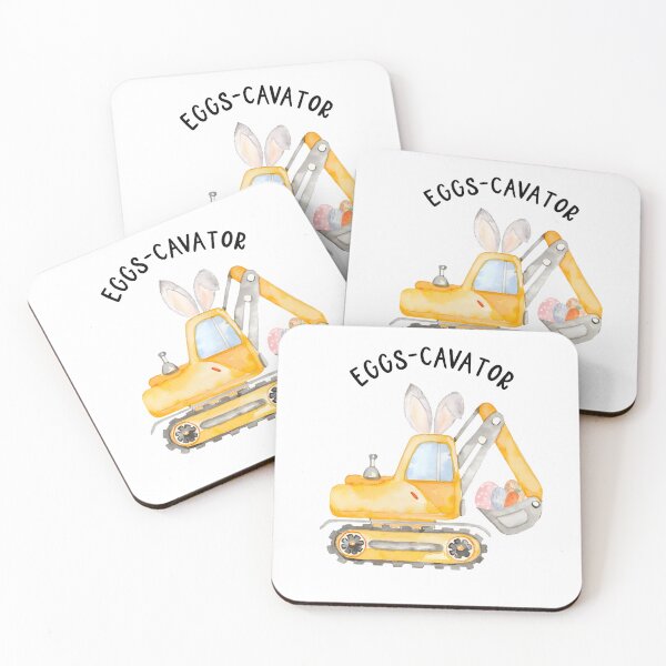 Item preview, EggsCavator Easter Boy Eggs Cavator Funny Bunny Excavator designed and sold by JoelFox165.