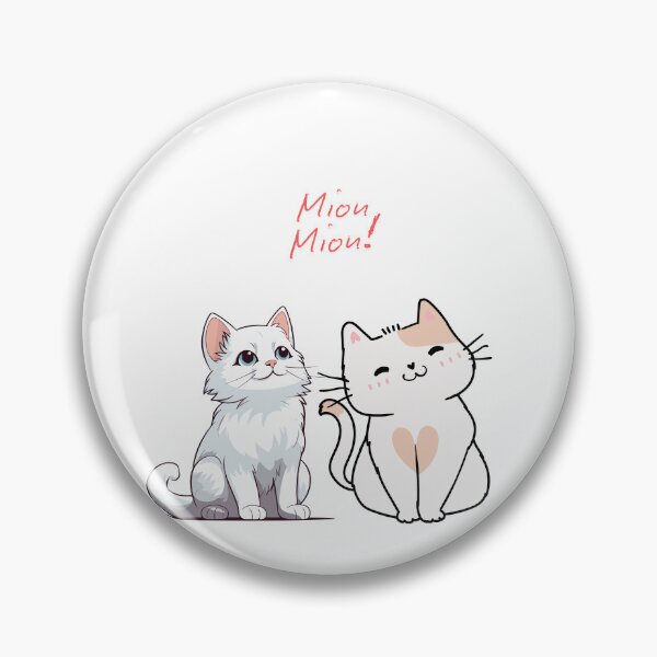 Item preview, Cute Cats "Mion Mion!"  Adorable Kawaii Cat Illustration designed and sold by World-Shop25.