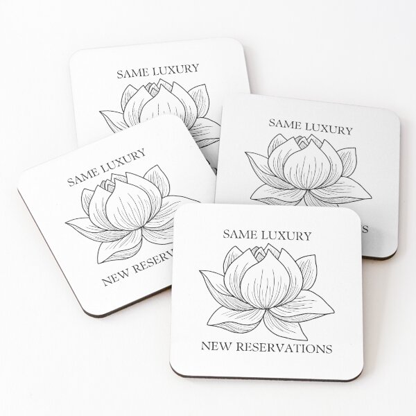 Item preview, White Lotus Same Luxury New Reservations designed and sold by ModernintheMix.