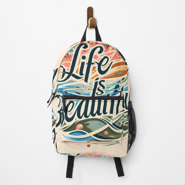 Item preview, Life is Beautiful, typography designed and sold by maxmaj.