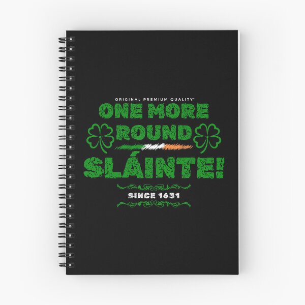 Item preview, One More Round – Sláinte! Happy St. Patrick’s Day! designed and sold by relso.