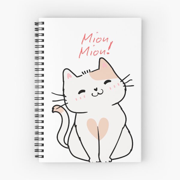Item preview, Happy Kawaii Cat "Mion Mion!" Cute & Playful Kitty Illustration designed and sold by World-Shop25.