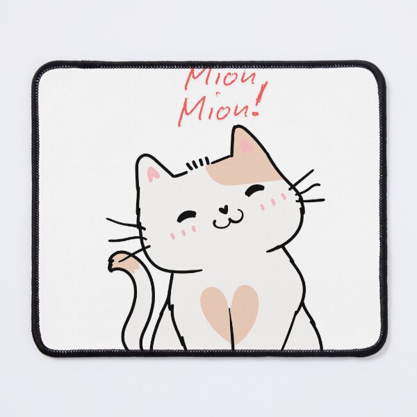 Item preview, Happy Kawaii Cat "Mion Mion!" Cute & Playful Kitty Illustration designed and sold by World-Shop25.