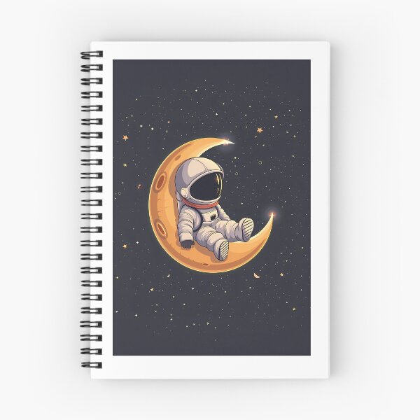 Artikelvorschau, Niedlicher Baby-Astronaut auf dem Mond – Verspielte Weltraumkunst entworfen und verkauft von Kids Art 4U.