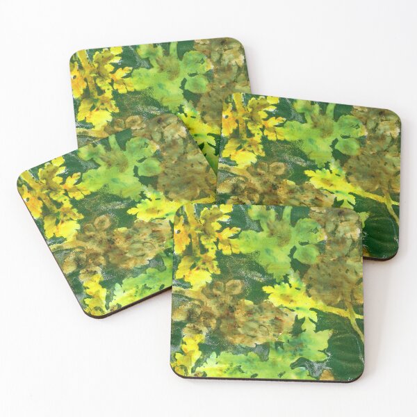 Item preview, Herb Robert Gelli Plate Print in Green designed and sold by LymphomaLass.