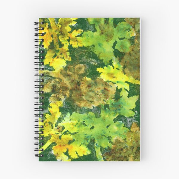 Item preview, Herb Robert Gelli Plate Print in Green designed and sold by LymphomaLass.