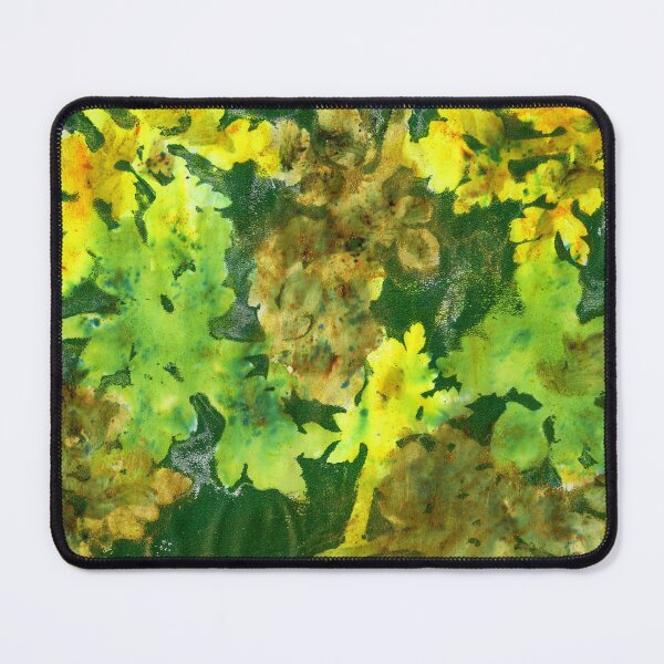 Item preview, Herb Robert Gelli Plate Print in Green designed and sold by LymphomaLass.