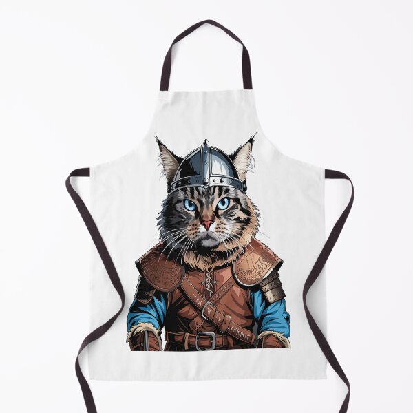 Item preview, Maine Coon Viking Warrior – Fearless Norse Cat designed and sold by Petpixy.