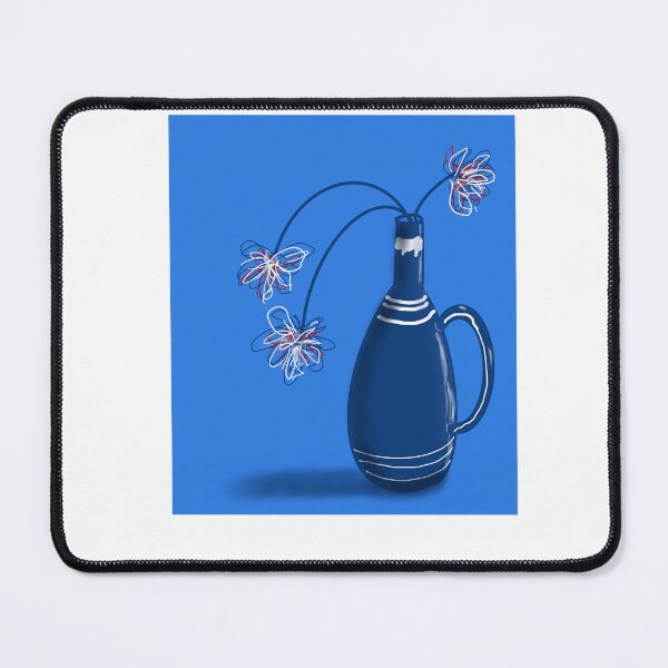 Aperçu de l'œuvre Vase bleu créée et vendue par Joyride Art and Design UK.