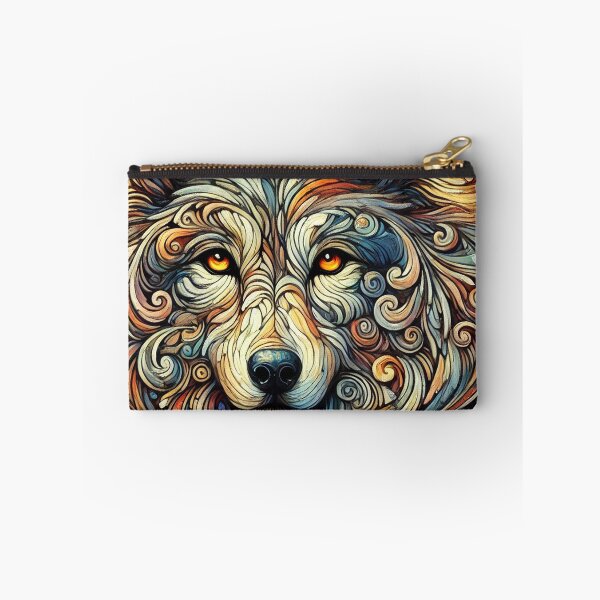 Item preview, Expressive Amber Wolf Painting designed and sold by alw951.
