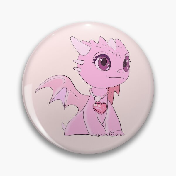 Item preview, Cute pink dragon - my dearest nemesis designed and sold by vyascreations.
