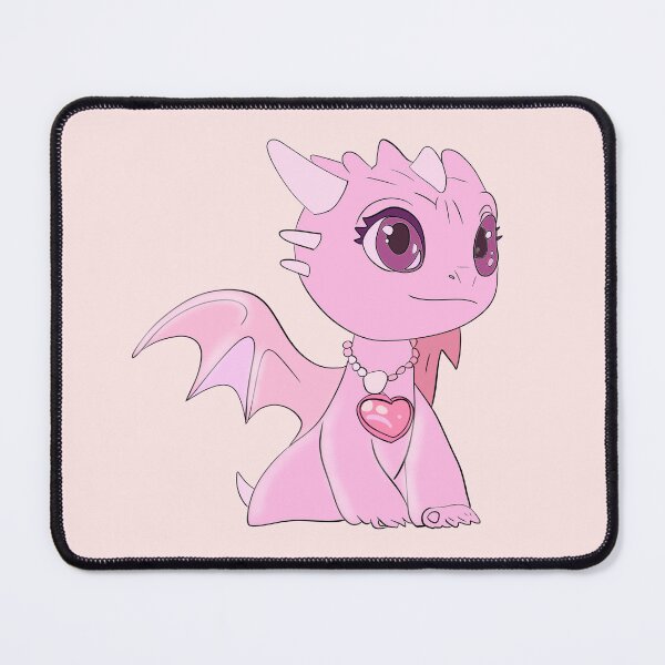 Item preview, Cute pink dragon - my dearest nemesis designed and sold by vyascreations.