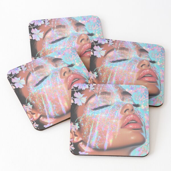 Item preview, Glitter Rain | Cosmic Glow | Y2K Dreamscape designed and sold by Cyber Garden Studio.