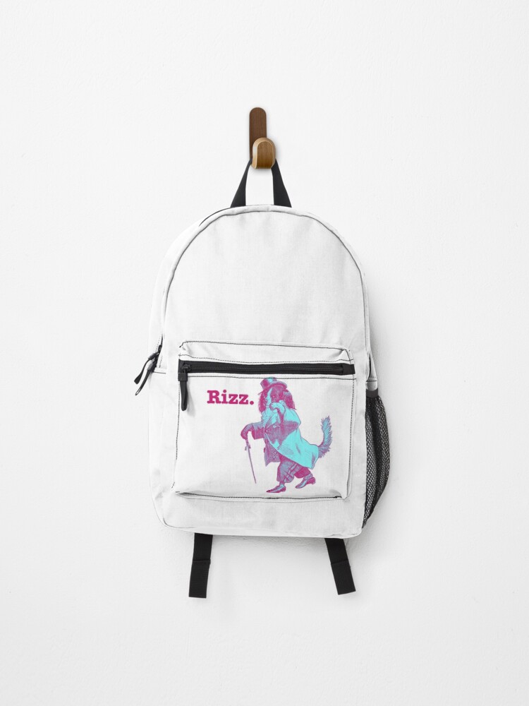 Thumbnail 1 of 3, Backpack, Spaniel with Rizz Gen Alpha designed and sold by Signs4Change.