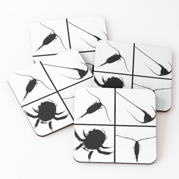 Item preview, Plankton Silhouettes designed and sold by Marine Wonders.