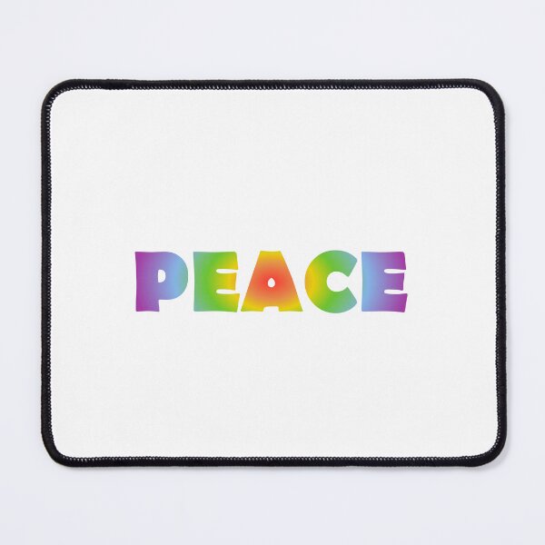 Item preview, Peace - rainbow text designed and sold by Inspirationmotivation.
