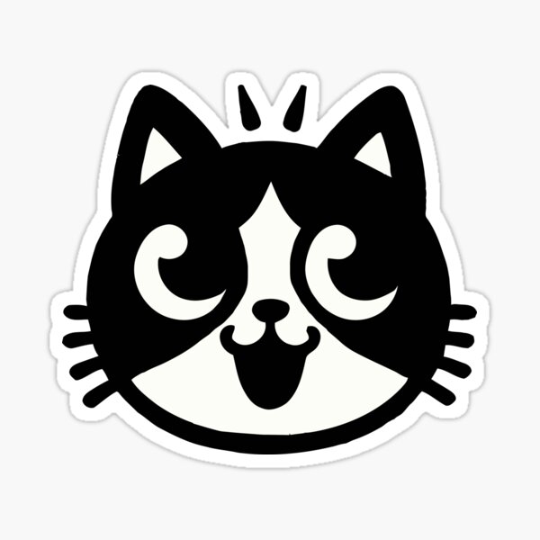 Naughty Cat Sticker