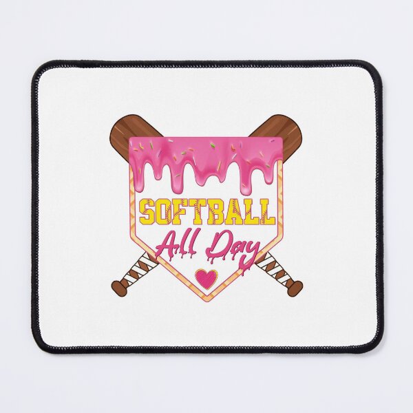 Item preview, Softball All Day Cute Pink designed and sold by JoelFox165.