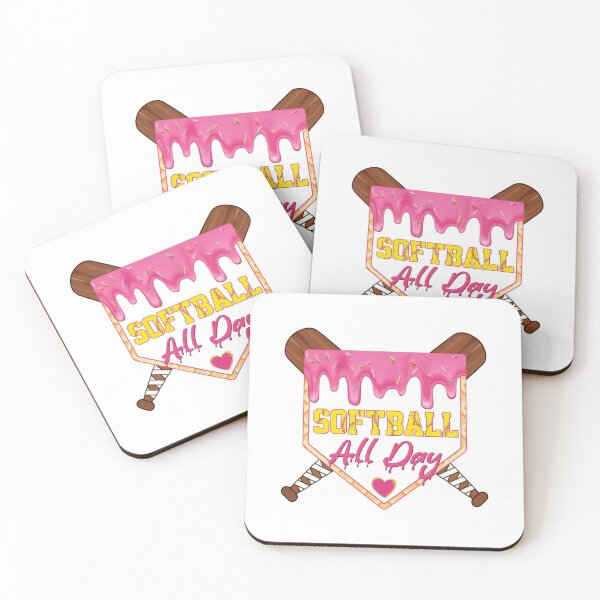Item preview, Softball All Day Cute Pink designed and sold by JoelFox165.
