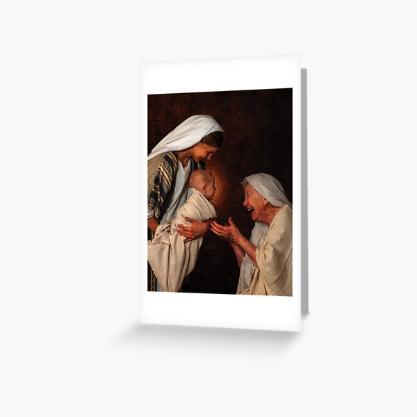 Item preview, Anna the Prophetess Greets the Christ Child designed and sold by Lester Yocum.