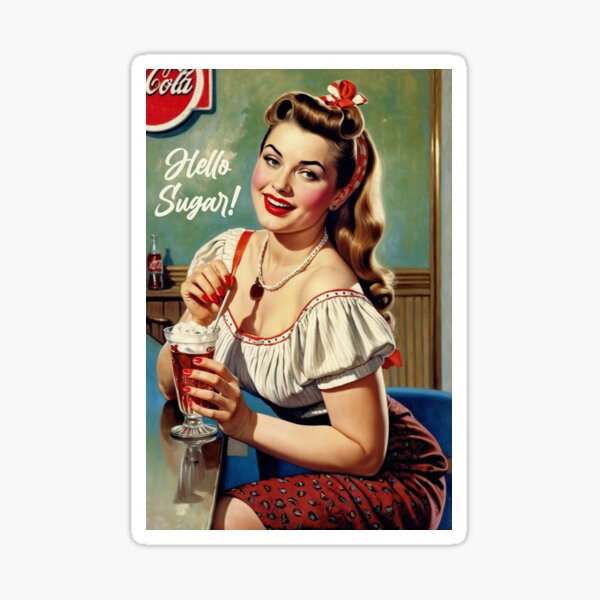 Item preview, Americana Vintage Style Poster designed and sold by ravesdesign.