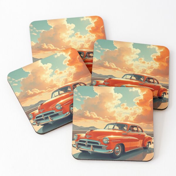 Item preview,  Cruising into the Sunset – Classic Car Dreams  designed and sold by Artistic canvas store.