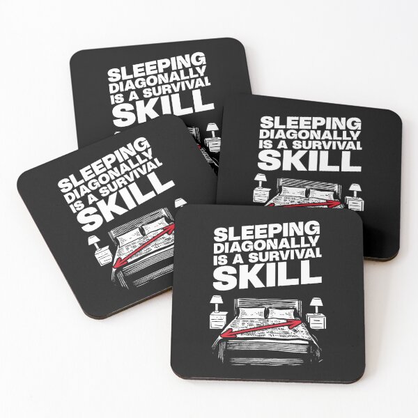 Item preview, Sleeping Diagonally is a Survival Skill - Tall People Problems designed and sold by AnAzArt.