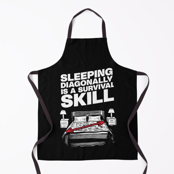 Item preview, Sleeping Diagonally is a Survival Skill - Tall People Problems designed and sold by AnAzArt.