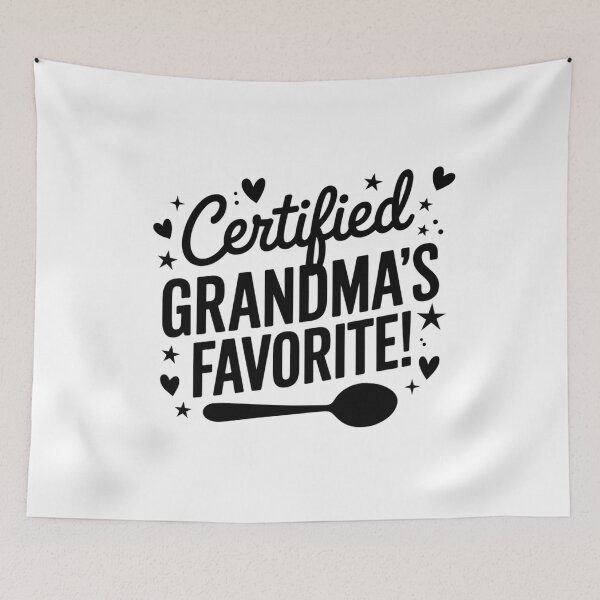 Item preview, Certified Grandma's Favorite! designed and sold by Ink And Inspire.