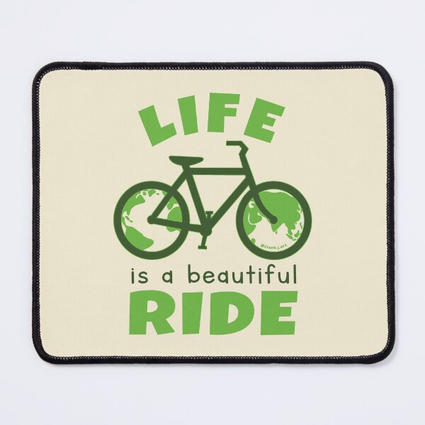 Item preview, Bike Quotes - Life is a beautiful ride designed and sold by Frank J. Art.