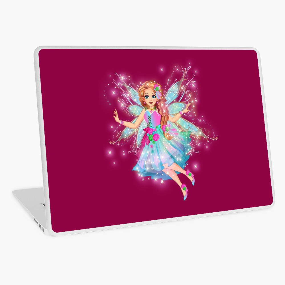 Item preview, Laptop Skin designed and sold by FairyBookClub.