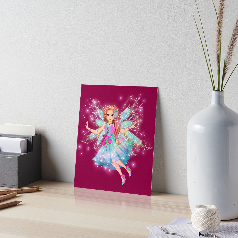 Item preview, Art Board Print designed and sold by FairyBookClub.