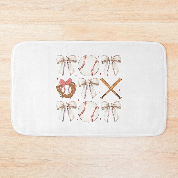 Item preview, Baseball and Bows – Cute Softball and Baseball Lovers designed and sold by JoelFox165.