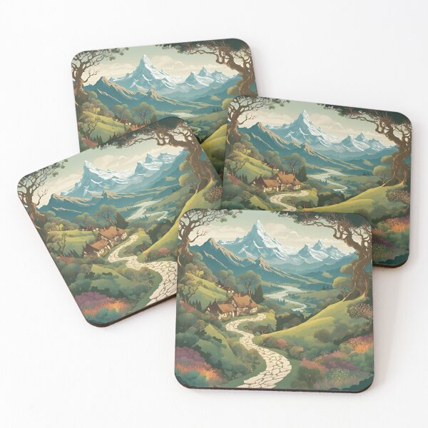 Item preview, Fantasy Middle Earth Graphic Art designed and sold by Bret Swanson.
