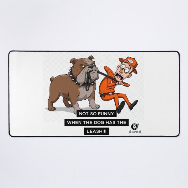 Item preview, Not So Funny/Dog designed and sold by Hurdd.