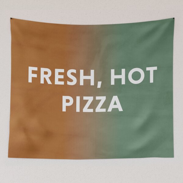Item preview, Fresh Hot Pizza designed and sold by Designosaur.