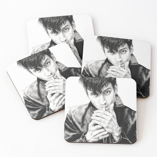 Item preview, Alex Turner 'Pencil Sketch' Print v.1 designed and sold by moongazed.