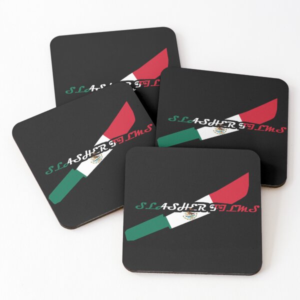 Item preview, Slasher Films Mexican Flag logo designed and sold by SlasherFilms.