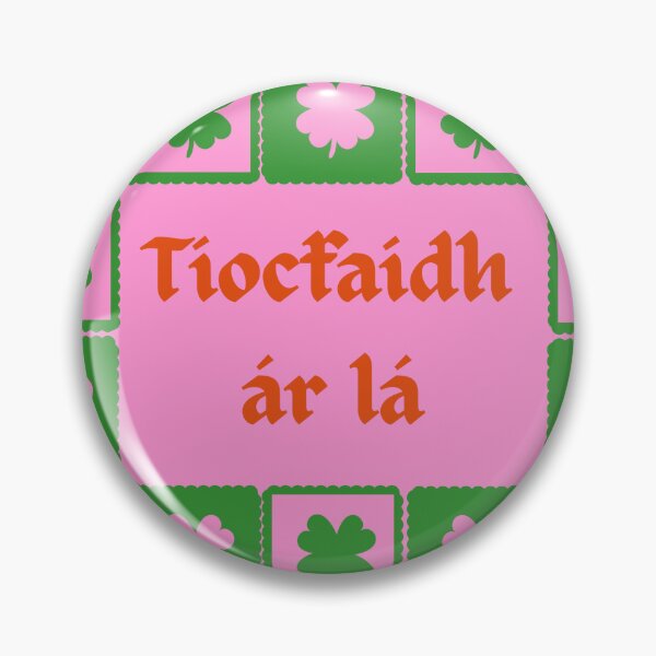Item preview, Tíocfaidh ár lá - green and pink designed and sold by parker-paints.
